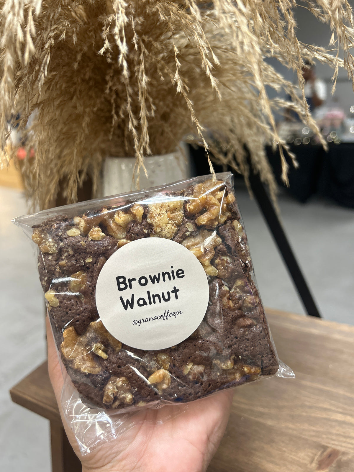 Brownie con walnuts